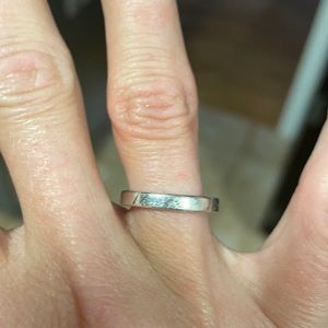 Tiffany & Company “I love you” ring size 4